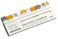 Karteczki Zakładki Samoprzylepne z Wesołymi Kotkami do Książki