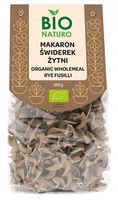 Makaron świderek żytni BIO 350g / BIONaturo