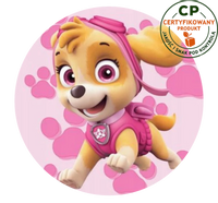 Opłatek na tort Psi Patrol Sky