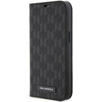 Karl Lagerfeld KLBKP14LSAKLHPK iPhone 14 Pro 6.1" bookcase czarny/black