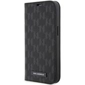 Karl Lagerfeld KLBKP14LSAKLHPK iPhone 14 Pro 6.1" bookcase czarny/black