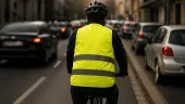 Kamizelka odblaskowa ostrzegawcza drogowa bhp do biegania samochodu auta