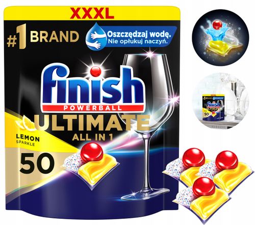 finish kapsułki ultimate all-in-1 50 lemon na Arena.pl