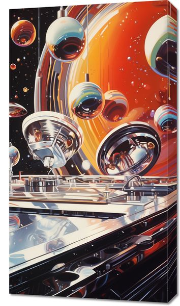 Obraz 50x90cm Orkiestra Sfer zdjęcie 1