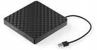 Napęd optyczny KRUX DVD+/-RW ZEWNETRZNA USB CZARNA Przenośny