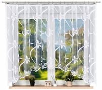 Firana żakardowa JOLA rozm. 330x160cm (gotowa) z łukiem