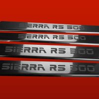 Listwa progowa FORD SIERRA MK2 SIERRA RS 500 Stal nierdzewna 304 połysk 4sz