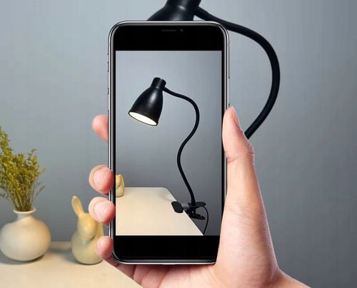 Lampka Lampa LED Biurkowa Kreślarska Na Klips Regulacja Światła 40xLED na Arena.pl