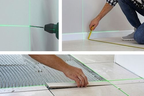 POZIOMICA LASEROWA LASER KRZYŻOWY 4D 16 LINII SAMOPOZIOMUJĄCY 360 + na Arena.pl