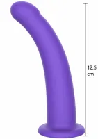 get real harness dong silicone s - silikonowy model z przyssawką, rozmiar s