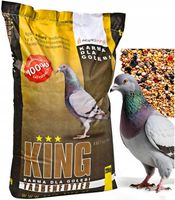 Karma dla gołębi 25kg uniwersalna naturalna Agro King ziarno dla ptaków