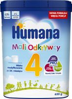 HUMANA 4 MLEKO NASTĘPNE PO 24 MIESIĄCU 650G