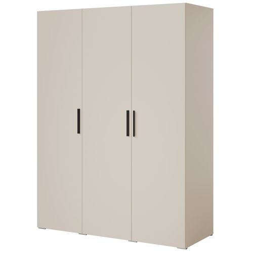 Szafa uchylna Napoli 3D 150 Kaszmir (czarny uchwyt) na Arena.pl