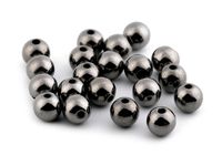 KORALIKI KULE GLANCE METALIC ANTRACYT 8MM 20SZT