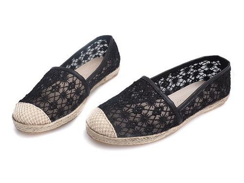 BALERINKI ESPADRYLE YBS136 CZARNY 38 na Arena.pl