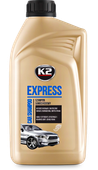 K2 EXPRESS 1L Gęsty Wydajny Szampon Samochodowy Wysokopienny do mycia auta