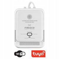 Czujnik Detektor gazu ziemnego metanu Firesco FIR-JT-ZL2010W Tuya Smart