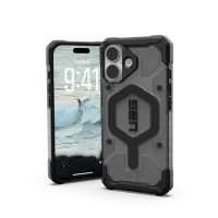 Etui UAG Pathfinder Clear MagSafe na iPhone 17 - czarno-szare