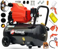 PROFESJONALNY 12Bar KOMPRESOR 50L olejowy tłokowy sprężarka pompa powietrza