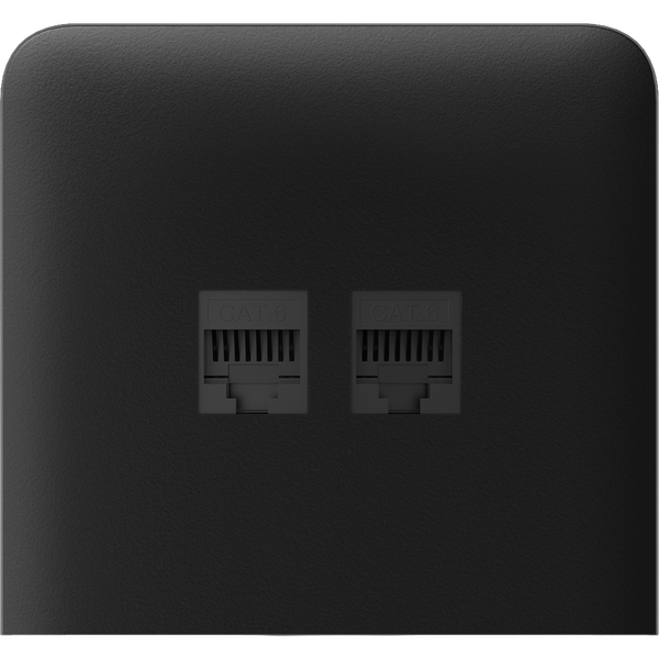 SideCover (LAN) vertical - czarny - AJAX SYSTEMS 126220.319.BL zdjęcie 1