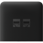 SideCover (LAN) vertical - czarny - AJAX SYSTEMS 126220.319.BL