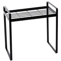 Półka metalowa jednopoziomowa na blat kuchni organizer kuchenny stojak