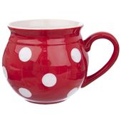 Kubek ceramiczny czerwony 950 ml