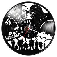 Zegar ścienny z płyty winylowej Warcraft 859.14
