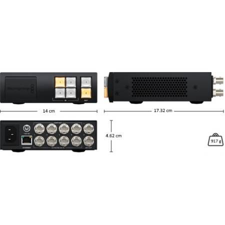 Blackmagic Design - Videohub Mini 4x2 12G zdjęcie 2