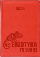 Kalendarz dzienny A4 2026 książkowy TERMINARZ GRAWER z NAPISEM