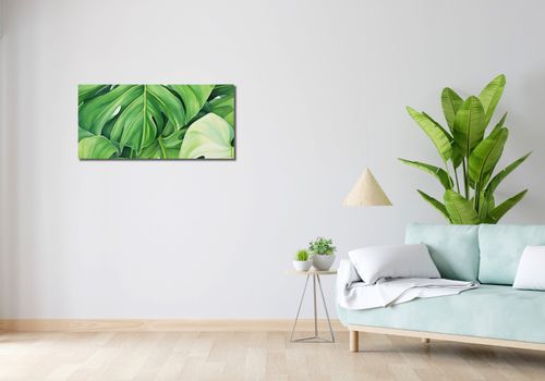 Obraz 90x40cm Tajemnice Liści na Arena.pl