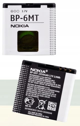 ORYGINALNA BATERIA NOKIA BP-6MT E51 6500s N81 na Arena.pl