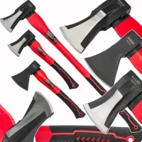 SIEKIERA ROZŁUPUJĄCA ZESTAW SIEKIER TOPOREK CIESIELSKA DO ŁUPANIA 3 SZT