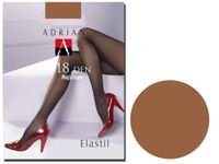 Rajstopy matowe 18 den gładkie Elastil Beige 4