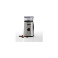 Gorenje | Młynek do kawy | SMK150E | 150 W | Pojemność ziaren kawy 60 g | Wyłącznik bezpieczeństwa pokrywy | Stal nierdzewna