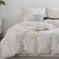 JASNA POŚCIEL 220x200cm + 2 POSZEWKI ELEGANCKA Z LAMÓWKĄ 100% BAWEŁNA TRAWA