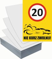 Ulotki A4 reklamowe firmowe 5000szt projekt w cenie ZWOLNIJ NIE KURZ
