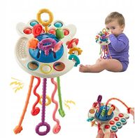 ZABAWKA SENSORYCZNA MONTESSORI GRYZAK NIEMOWLĄT