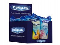 Gąbki kąpielowe Praktyczna Yellow 10 szt. w displayu do mycia ciała
