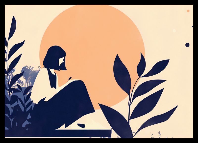 Plakat 42x29,7cm Kontemplacja zdjęcie 2