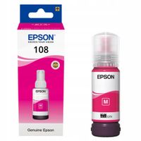 Tusz Epson 108 EcoTank Magenta (C13T09C34A)