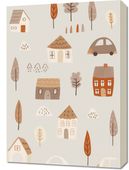 Obraz 50x70cm Wzory dla Dzieci, Dziewczynki i Chłopca - Budowa