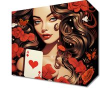 Obraz 20x20cm Różany Hazard