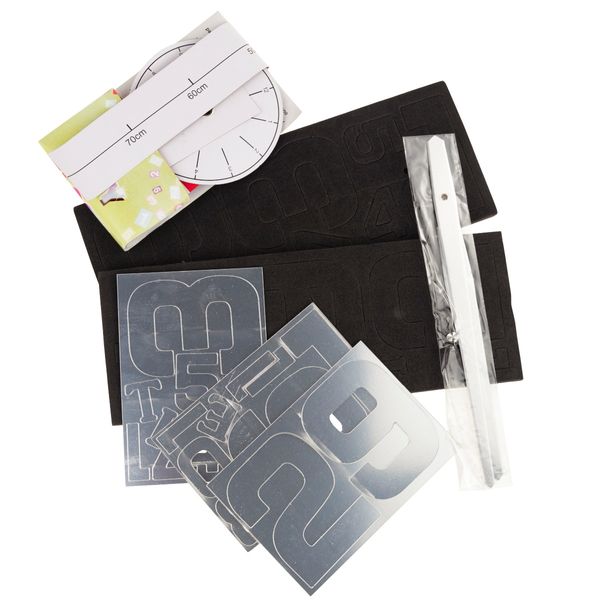 ZEGAR ŚCIENNY SREBRNY DIY DUŻY LUSTRO 3D zdjęcie 3