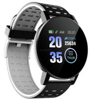 Smartwatch ZEGAREK SPORTOWY SMART WATCH CZARNY BIAŁY BLUETOOTH WIADOMOŚCI