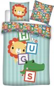 Pościel dziecięca 140x200 cm bawełna komplet dla dziecka Fisher-Price