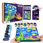 Zestaw Kreatywny Artystyczny Tworzenie Obrazów Dłonią Mały Książę Nocą