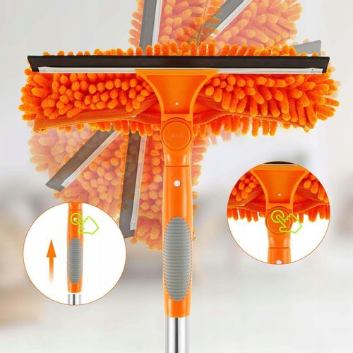 MYJKA DO OKIEN SZYB TELESKOPOWY Z ŚCIĄGACZKA WODY ZESTAW DUŻA WYSOKOŚĆ 2W1 na Arena.pl