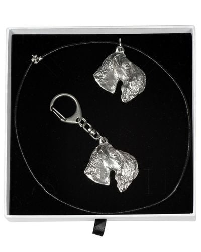 Kerry Blue Terrier - breloczek - 1984 na Arena.pl