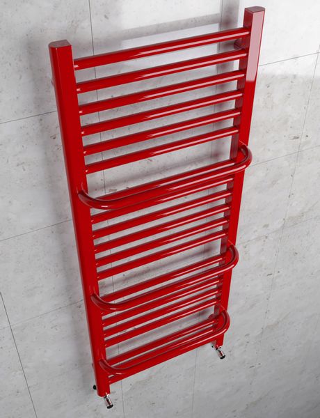 GRZEJNIK ŁAZIENKOWY POWER 480x450 CZERWONY zdjęcie 4